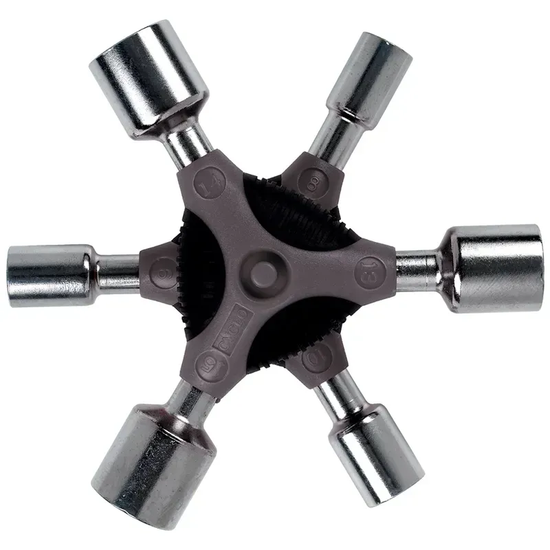 Cyclo Mini 'Y' 8-14mm Wrench Set in Black/Silver