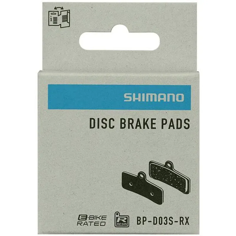 BRBX D03S Resin Pad+spring Steel Back Black pair-1