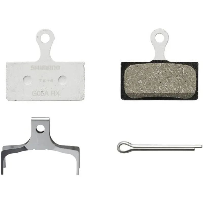 BRBX G05A Resin Pad and spg Alloy Back Black one size