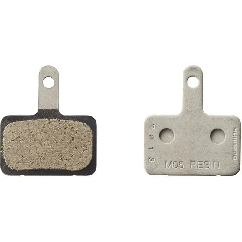 BRBX M05 Resin Pad+spring Steel Back Black one size