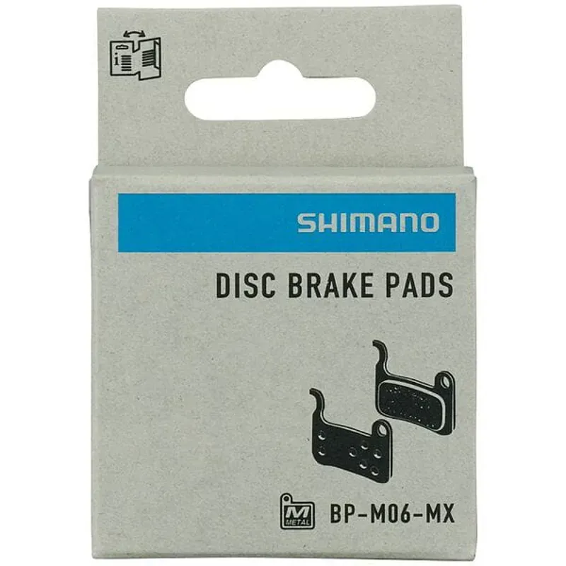 BRBX M06 Metal Pad and spg Steel Back Black pair-1