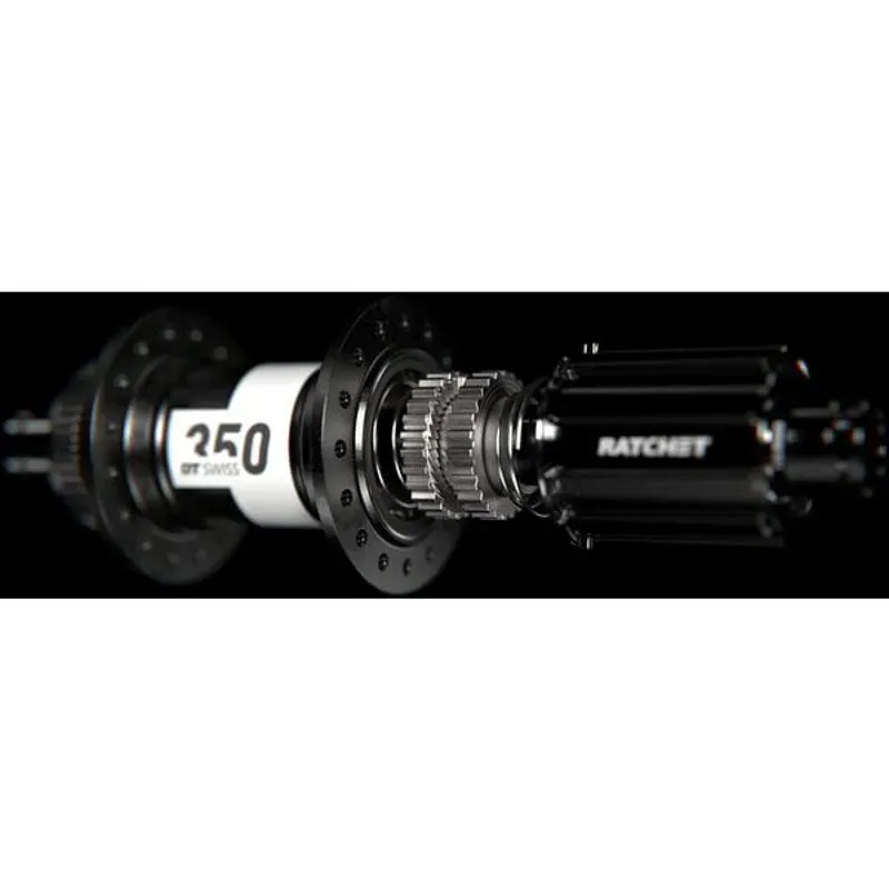 DT Swiss 350 Classic 130mm Q/R Shimano Road 24h Rear Hub in Black-1