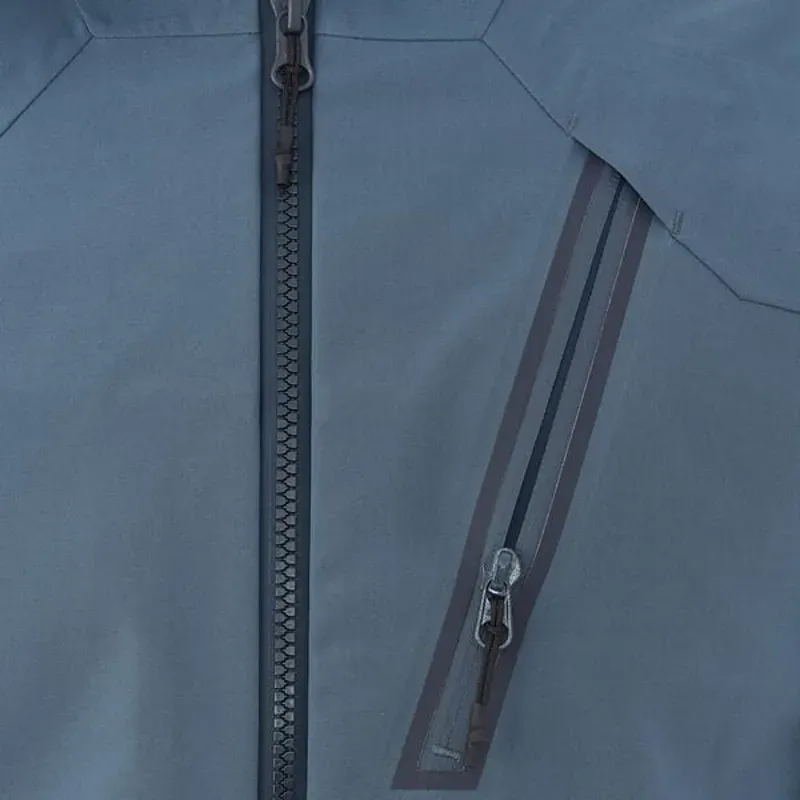 Madison DTE 3-Layer Men's Waterproof Jacket In Lake Blue-3