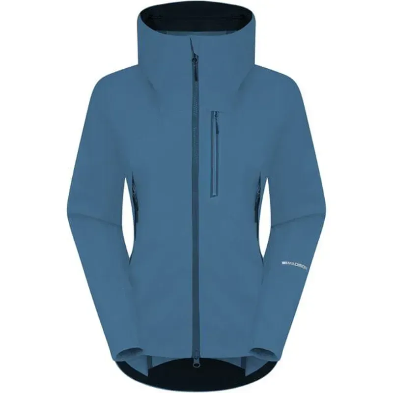 Madison DTE 3-Layer Women's Waterproof Jacket In Lake Blue