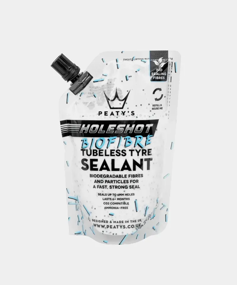 Peaty's Holeshot BioFibre Tubeless Tyre Sealant-3