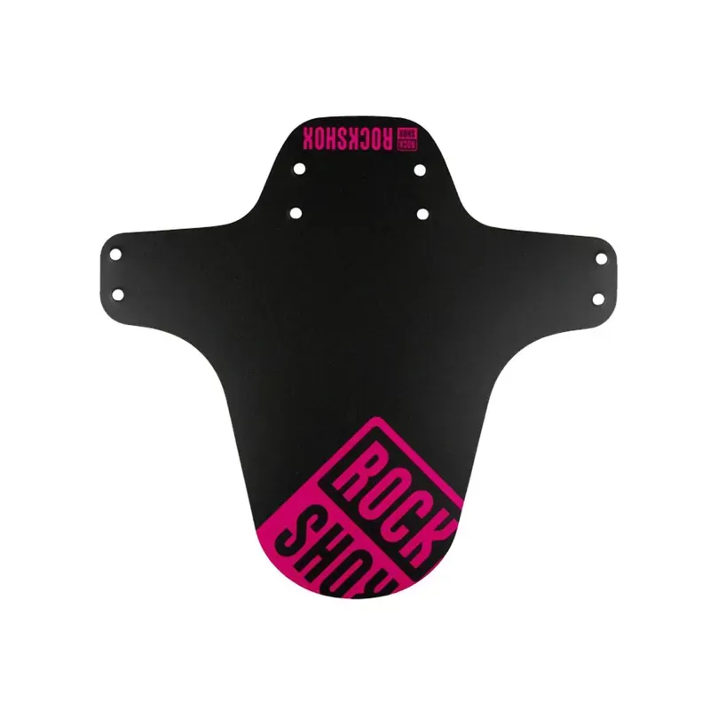 Rockshox Mountain Bike Fender in Magenta Print