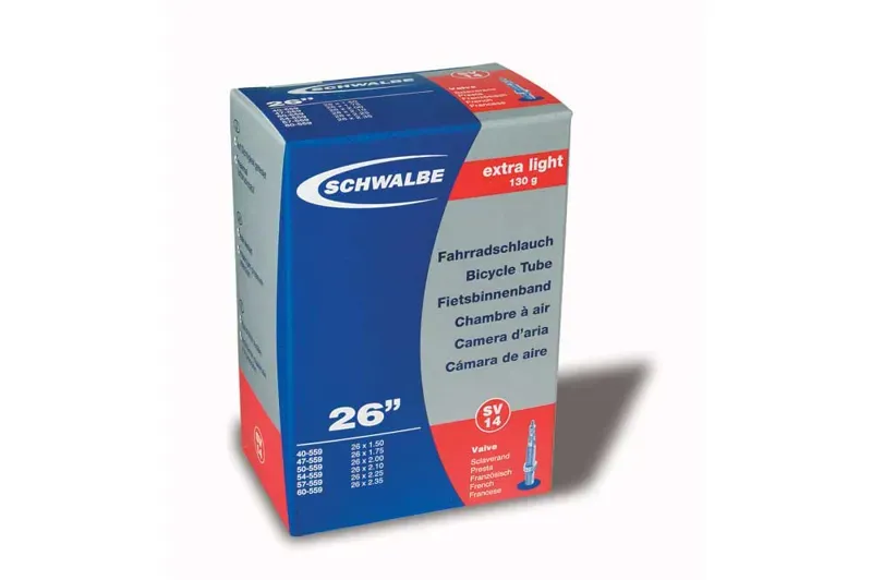 Schwalbe Inner Tube - 26x1.0in Schrader