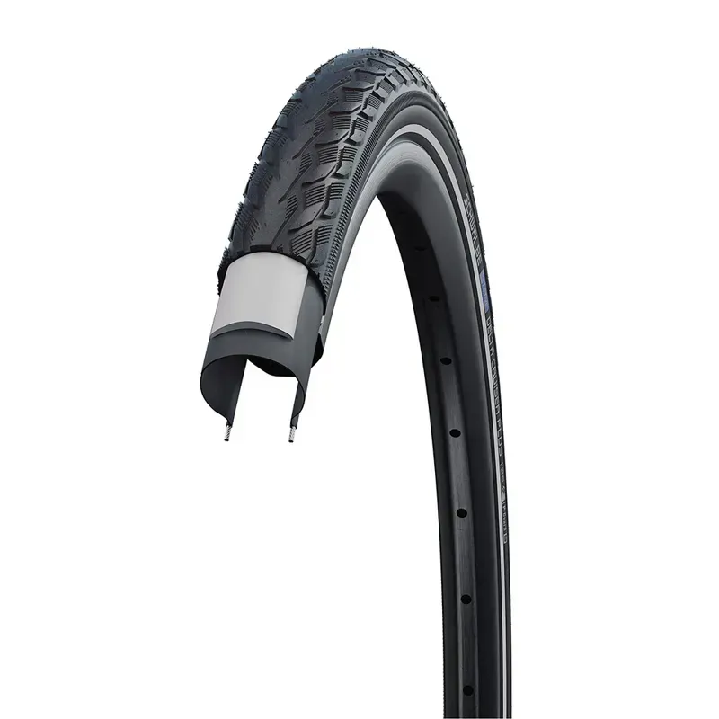 Schwalbe Delta Cruiser Plus 26-inch Tyre in Black/Reflex